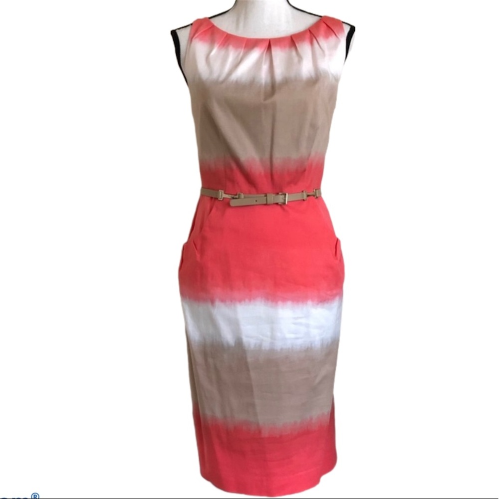 EUC Nine West Ombre Sheath Dress - Picture 2 of 11